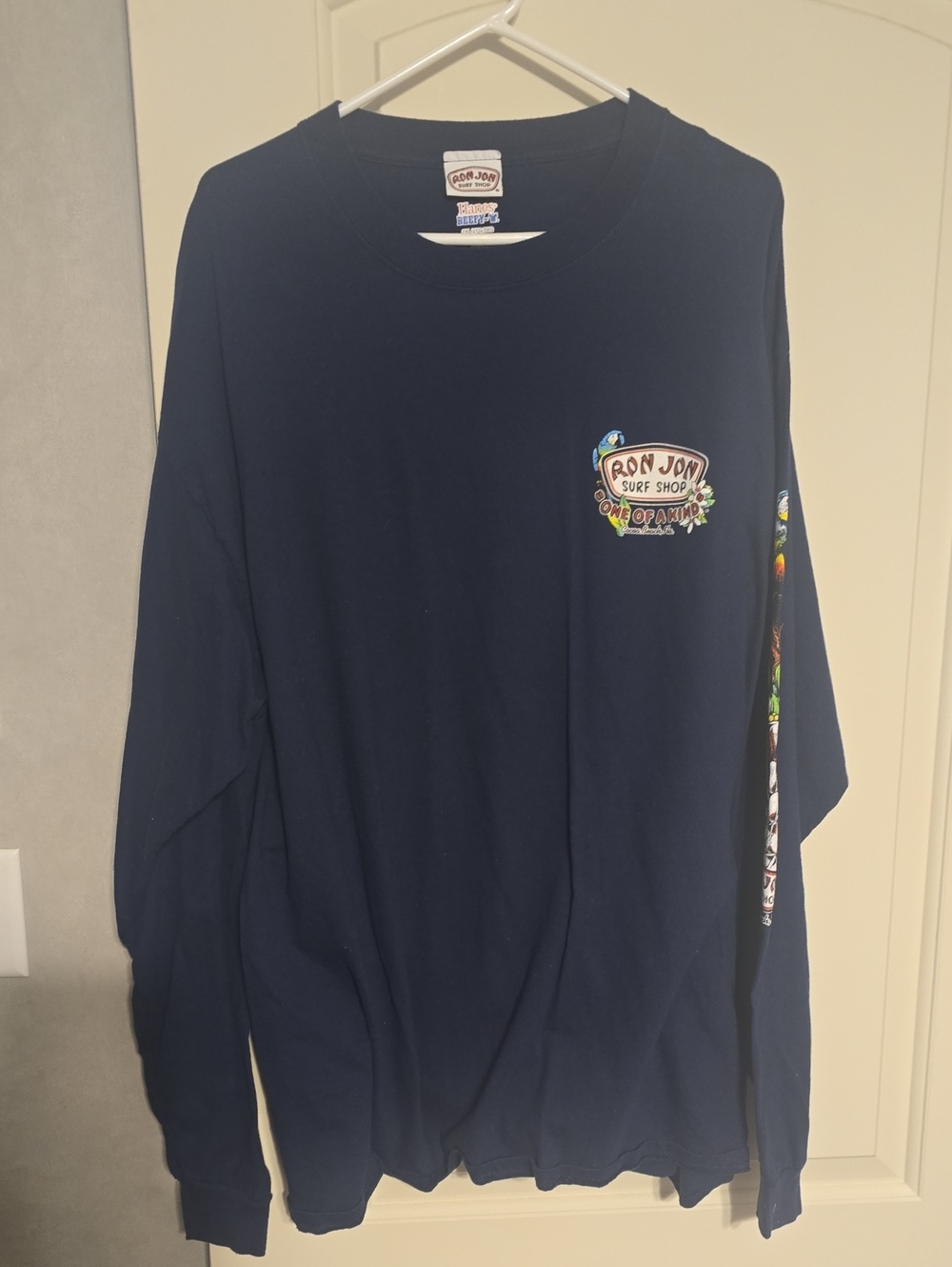 Ron Jon Men's Long Sleeve Tee - Navy